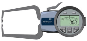 KROEPLIN K220, 0 - 20 mm, DIGITAL EXTERNAL MEASURING GAUGE FOR GROOVES AND THICKNESS MEASUREMENT - generaltechuae