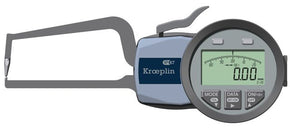 KROEPLIN K2R20, 0 - 20 mm, DIGITAL EXTERNAL MEASURING GAUGE FOR TUBE WALL THICKNESS - generaltechuae