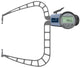 Kroeplin K4150, 100 - 150 mm, DIGITAL EXTERNAL MEASURING GAUGE FOR GROOVES AND THICKNESS MEASUREMENT - generaltechuae