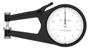 KROEPLIN POCO 2T, 0 - 10 mm, ANALOG EXTERNAL MEASURING GAUGE FOR FOAMED MATERIAL AND FOILS - generaltechuae
