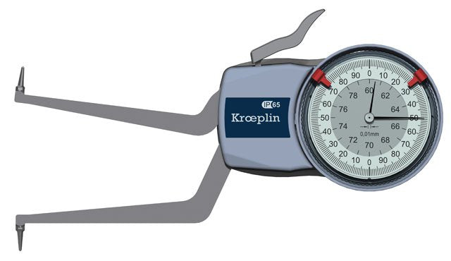 KROEPLIN H260, 60 - 80 MM, ANALOG INTERNAL MEASURING GAUGE - generaltechuae