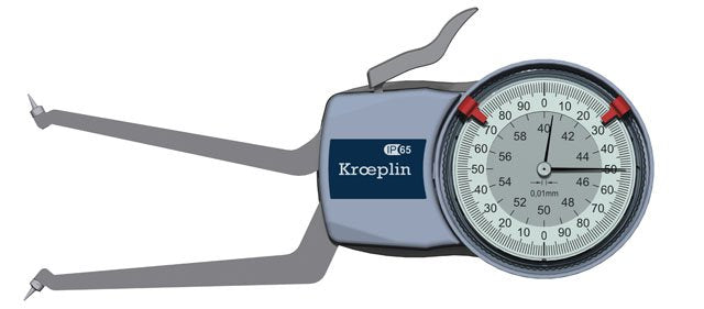 KROEPLIN H2G40, 40 - 60 MM, ANALOG  Internal measurement for blind holes - generaltechuae
