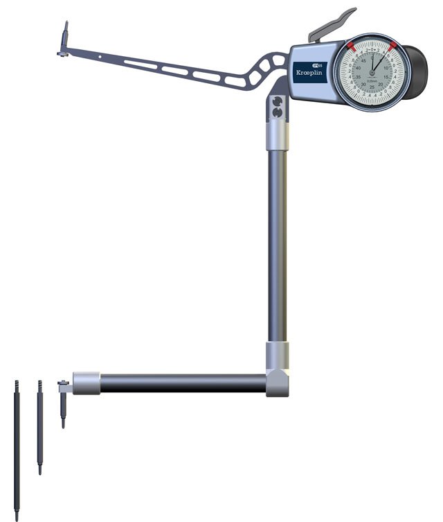 Kroeplin H4M300, 300 - 430 mm, ANALOG Internal comparison measurement - generaltechuae