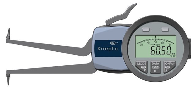 KROEPLIN L240, 40 - 60 MM, DIGITAL INTERNAL MEASURING GAUGE - generaltechuae