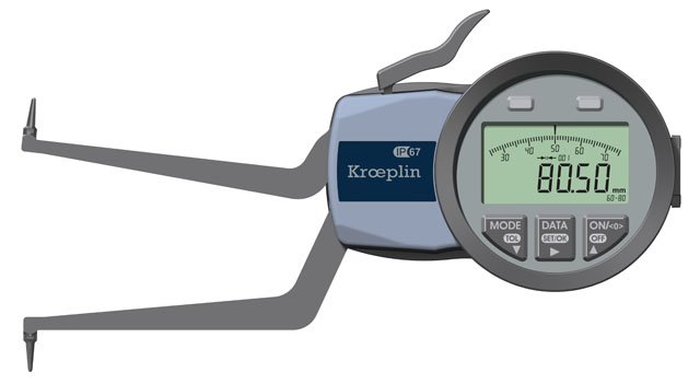 KROEPLIN L260, 60 - 80 MM, DIGITAL INTERNAL MEASURING GAUGE - generaltechuae