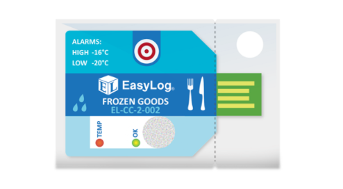 Lascar EasyLog | EL-CC-2-002 PK10 Pack of 10 Frozen Goods Temp & RH Logger - generaltechuae