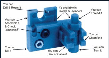 Flexbar 15165 | Machinable Wax Cylinder | 2 x 12 - generaltechuae (3)