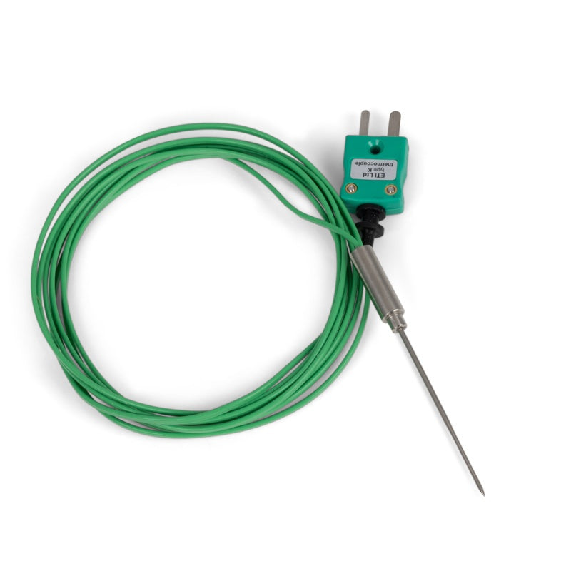 ETI 133-182 | Miniature Needle Probe | Type K, 2 m Lead, Ø1 mm Tip - generaltechuae
