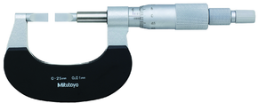 Mitutoyo 122-107 Blade Micrometer, Hardened Steel Blade 150-175mm, 0.75mm Blade - generaltechuae