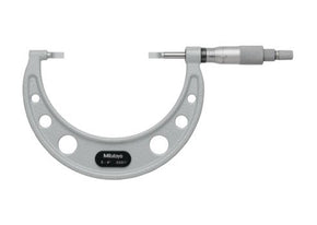 Mitutoyo 122-128-10 | Blade Micrometer | Series 122 | Graduation: 0.0001 inch | Accuracy +/- 0.00015 inch | Range 3 to 4 inch