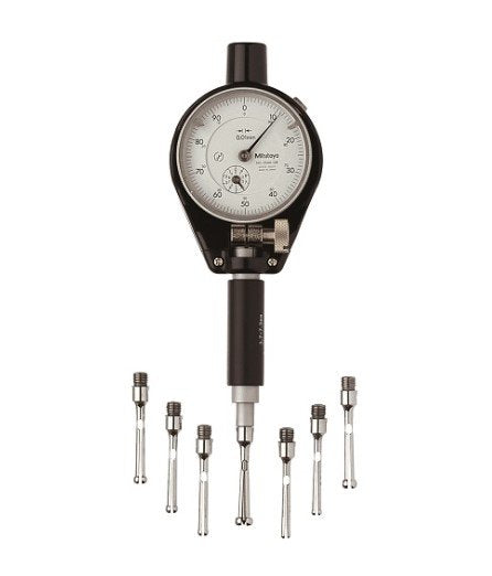 Mitutoyo 526-120-20 | Bore Gauge | 2-Point Inside Measuring | Series 526 | Graduation 0.0005 inch | Accuracy 6µm | Range 0.4 to 0.7 inch
