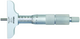 Mitutoyo 129-153 Depth Micrometer, Interchangeable Rods 0-300mm, 101mm Base - generaltechuae