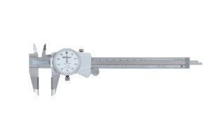 Mitutoyo 505-738 | Dial Caliper | Series 505 | ID/OD Carbide Tipped Jaws | Graduation 0.001 Inch | Accuracy ±0.001 Inch | Range 0 to 6 Inch | Weight 175 g - generaltechuae
