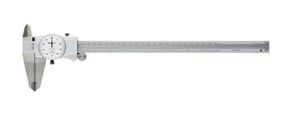 Mitutoyo 505-748 | Dial Caliper | Series 505 | ID/OD Carbide Tipped Jaws | Graduation 0.001 Inch | Accuracy ±0.002 Inch | Range 0 to 12 Inch | Weight 370 g