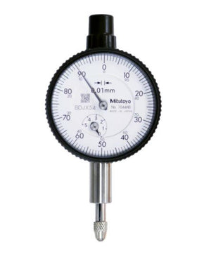 Mitutoyo 1044AB-01 | Dial Gauge | Flat Back | ANSI/AGD Type | Graduation 0.01 mm | Range 5 mm