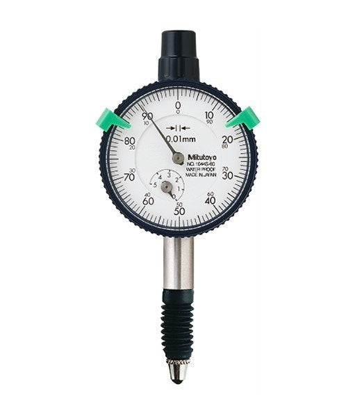 Mitutoyo 1044SB-60 | Dial Indicator | Flat Back | Series 1 | Graduation 0.01 mm | Range 5 mm
