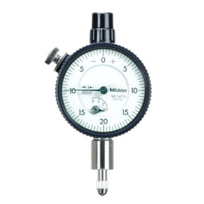 Mitutoyo 1671SB | Dial Indicator | Flat Back | AGD/ ANSI | Series 1 | Graduation 0.0005 inch | Range 0.1 inch
