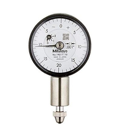 Mitutoyo 1921A-10 | Dial Gauge | Lug Back | Series 1 | ANSI/AGD Type | Jewelled Bearing | Graduation 0.001 inch | Range 0.1 inch - generaltechuae