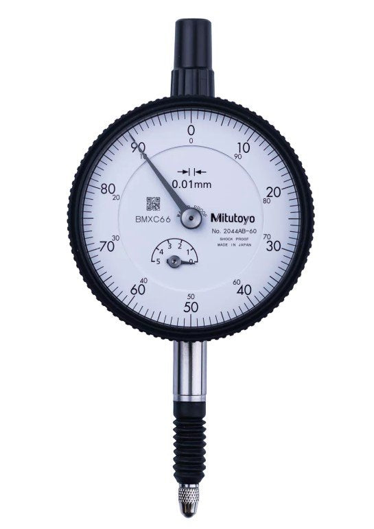 Mitutoyo 2044A-60 | Dial Gauge | Lug Back | ISO Type | Series 2 | Graduation 0.01 mm | Range 5 mm - generaltechuae