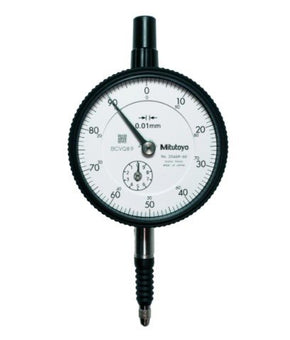 Mitutoyo 2046AB-60 | Dial Gauge | Flat Back | ISO Type | Series 2 | Graduation 0.01 mm | Range 10 mm