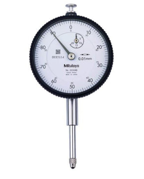 Mitutoyo 2050AB-01 | Dial Gauge | Flat Back | ANSI/AGD Type | Graduation 0.01 mm | Range 20 mm