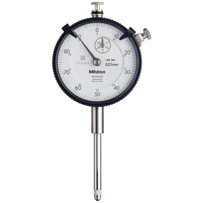 Mitutoyo 2052S Long Stroke Dial Indicator Range 30mm, Graduation 0.01 mm - generaltechuae