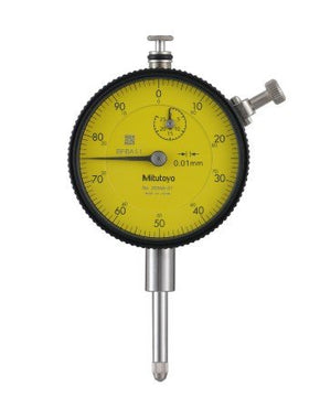 Mitutoyo 2056A-01 | Dial Gauge | Flat Back | ANSI/AGD Type | Graduation 0.01 mm | Range 25 mm