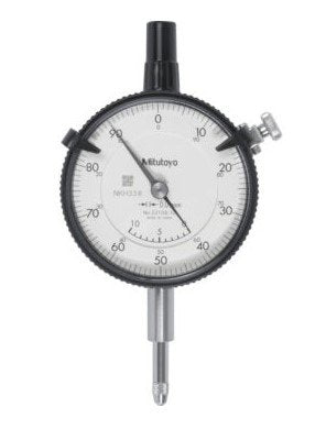 Mitutoyo 2330A-10 | Dial Gauge | Lug Back | ISO Type | Series 2 | Graduation 0.01 mm | Accuracy +/- 0.025mm | Range 0 to 30mm - generaltechuae