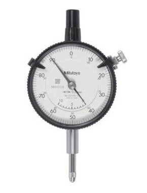 Mitutoyo 2330A-10 | Dial Gauge | Lug Back | ISO Type | Series 2 | Graduation 0.01 mm | Accuracy +/- 0.025mm | Range 0 to 30mm