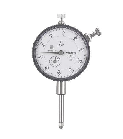 Mitutoyo 2416A-10 | Dial Gauge | Lug Back | ANSI/AGD Type | Series 2 | Jewelled Bearing | Graduation 0.001 inch | Range 1 inch - generaltechuae