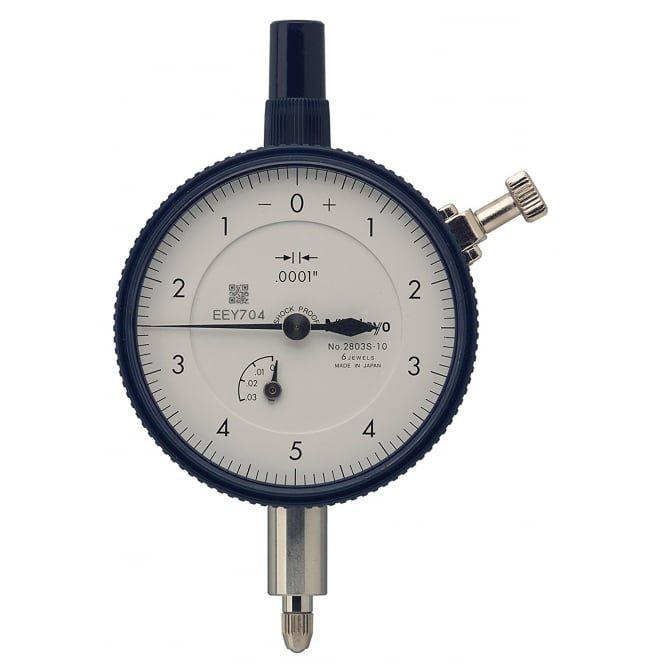 Mitutoyo 2803S-10 Standard Dial Indicator Range 0.025", Graduation .0001" - generaltechuae