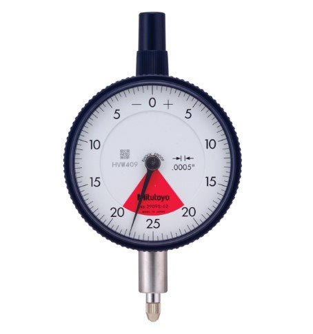 Mitutoyo 2909SB-62 | Dial Indicator | Flat Back | AGD/ANSI | Series 2 | One Revolution Type | Graduation 0.0005 inch | Range 0.04 inch - generaltechuae