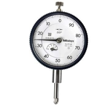 Mitutoyo 2914AB | Dial Gauge | Flat Back | ANSI/AGD Type | Series 2 | Reverse Dial Face | Graduation 0.001 inch | Range 0.5 inch - generaltechuae
