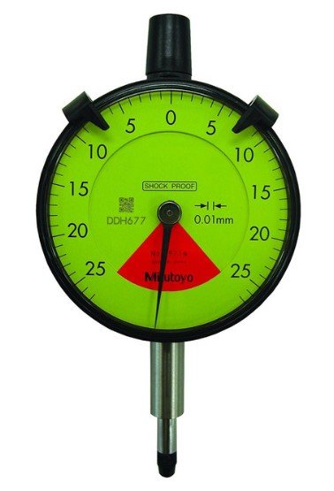 Mitutoyo 2971TB | Dial Indicator | Series 2 | Graduation 0.01mm | Accuracy ±0.010mm | Range 0.5mm - generaltechuae