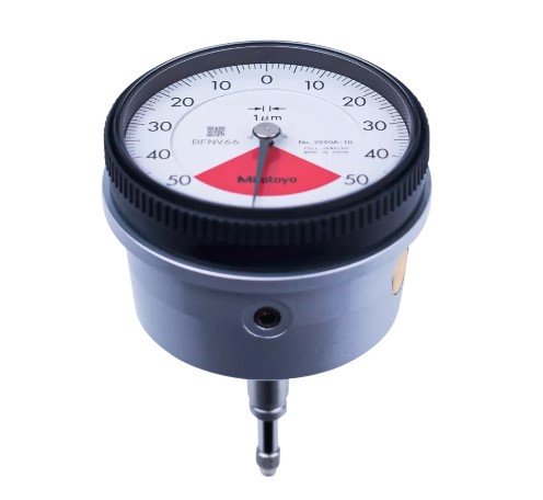 Mitutoyo 2990A-10 | Dial Gauge | ISO Type | Series 2 | Back Plunger Design | One Revolution | Graduation 0.001inch | Range 0.1inch - generaltechuae