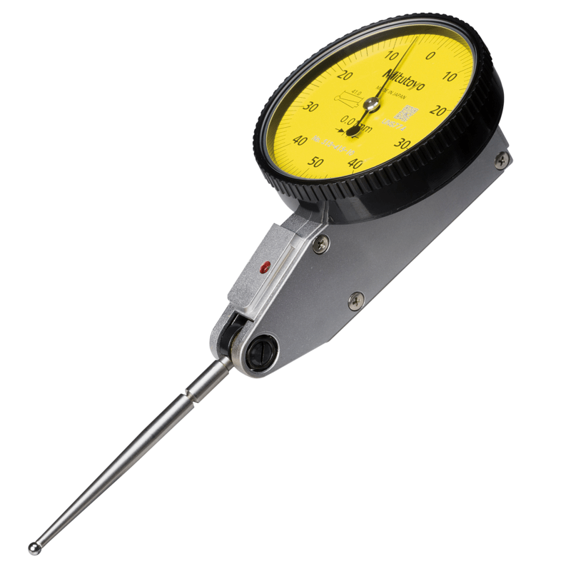Mitutoyo 513-414-10T | Dial Test Indicator | Horizontal Type | Series 513 | Graduation 0.01 mm | Accuracy ±10µm | Range 0.5mm - generaltechuae