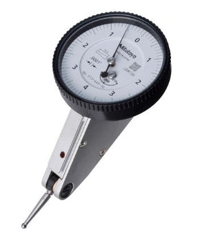 Mitutoyo 513-443-10T | Dial Test Indicator | Horizontal 20° Face | Series 513 | Full Set | Swivel Clamp | Stem 4/9.52 mm | Graduation 0.0001 inch | Range 0.016 inch