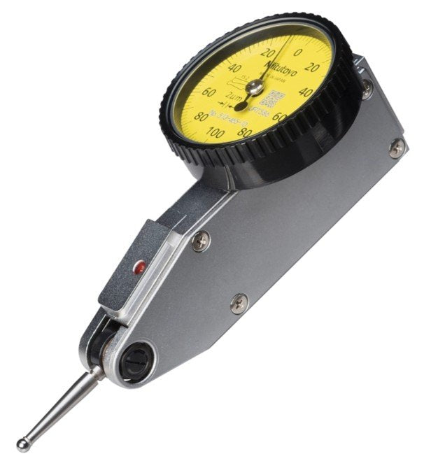 Mitutoyo 513-465-10E | Dial Test Indicator | Horizontal | Compact | Series 513 | Basic Set | Stem 8mm | Graduation 0.002 mm | Range 0.2 mm - generaltechuae