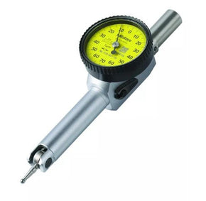 Mitutoyo 513-501-10T | Dial Test Indicator | Pocket Type | Series 513 | Full Set | Swivel Clamp | Stem 4/8 mm | Graduation 0.001 mm | Range 0.14 mm