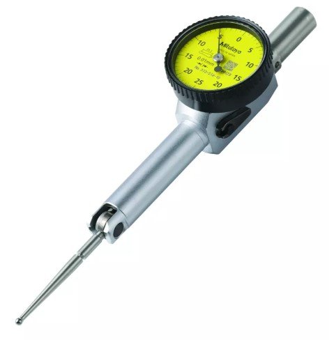 Mitutoyo 513-514-10H | Dial Test Indicator | Pocket Type | Series 513 | Basic Set | Stem 6 mm | Graduation 0.01 mm | Range 0.5 mm - generaltechuae