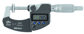 Mitutoyo 323-350-30 Digital Disc Micrometer IP65
Inch/Metric, 0-1", Disk=20mm - generaltechuae