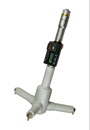 Mitutoyo 468-279 Digimatic Holtest Three-Point Bore Micrometer, Range 9 - 10" (228.6 - 254 mm) - generaltechuae
