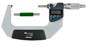 Mitutoyo  293-333-30 | Digital Micrometer IP65  Inch/Metric | Range  3 - 4" (76.2 - 101.6 mm) | with Data Output - generaltechuae
