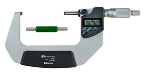 Mitutoyo 293-343-30 | Digital Micrometer IP65 | Inch/Metric Range 3 - 4" (76.2 - 101.6 mm) | w/o Output - generaltechuae