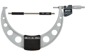 Mitutoyo 293-355-30 | Digital Micrometer IP65 Inch/Metric | Range 9 - 10" (228.6 - 254.0 mm) | with Data Output - generaltechuae
