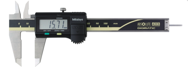Mitutoyo 500-201-30 Digital ABS AOS Caliper 0-100mm - generaltechuae