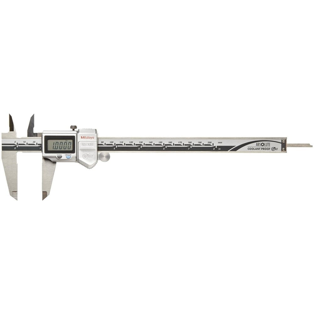 Mitutoyo 500-763-10 ABSOLUTE Digimatic Coolant Proof Caliper 0-200mm / 0-8" - generaltechuae