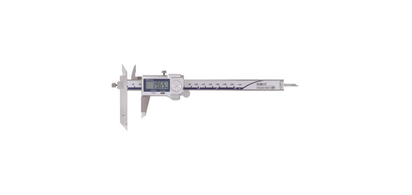 Mitutoyo 573-701-20 Digital Offset Jaw Caliper 0 - 150 mm (0 - 6")
