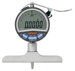 Mitutoyo 547-218A | Digital Depth Gauge | Range 0-8" | Resolution 0,0005 | 101.6mm Base - generaltechuae