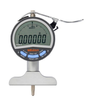 Mitutoyo 547-257A | Digital Depth Gauge | Series 547 | Digital Step 0.00002 Inch | Stroke 0.5 mm | Range 0 - 8 | Weight 285 g
